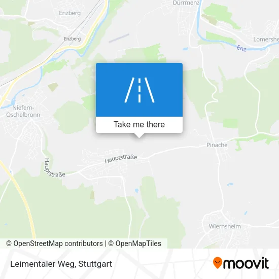 Карта Leimentaler Weg
