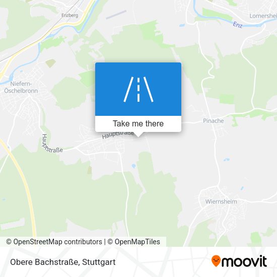 Obere Bachstraße map