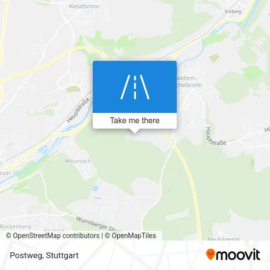 Карта Postweg