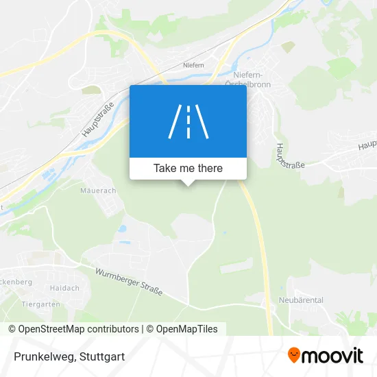 Карта Prunkelweg