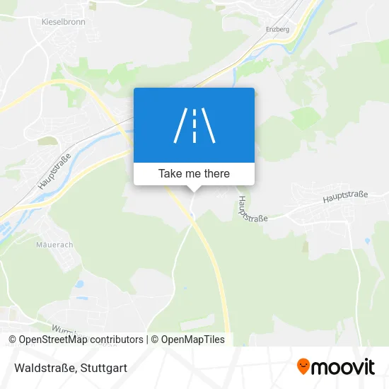 Карта Waldstraße