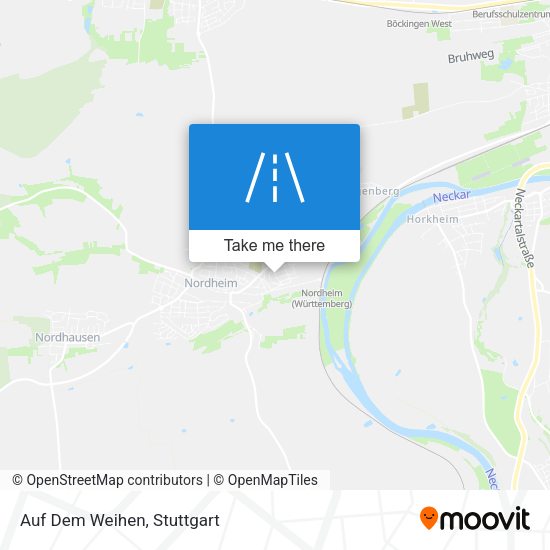 Карта Auf Dem Weihen