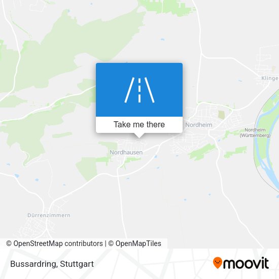 Bussardring map