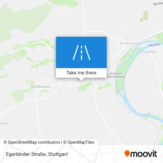 Карта Egerländer Straße