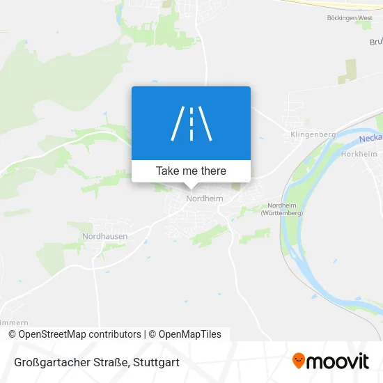 Карта Großgartacher Straße