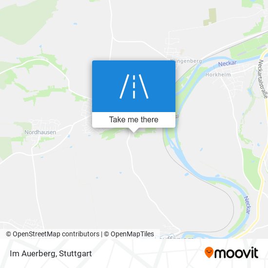 Im Auerberg map