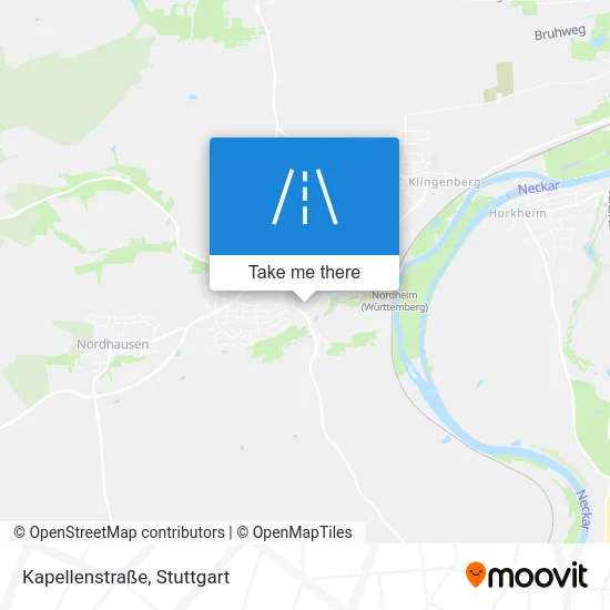Карта Kapellenstraße