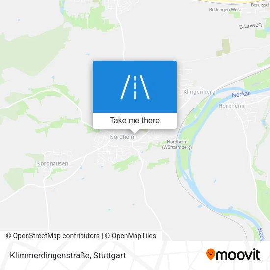 Карта Klimmerdingenstraße