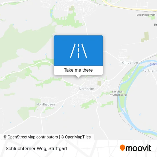 Карта Schluchterner Weg