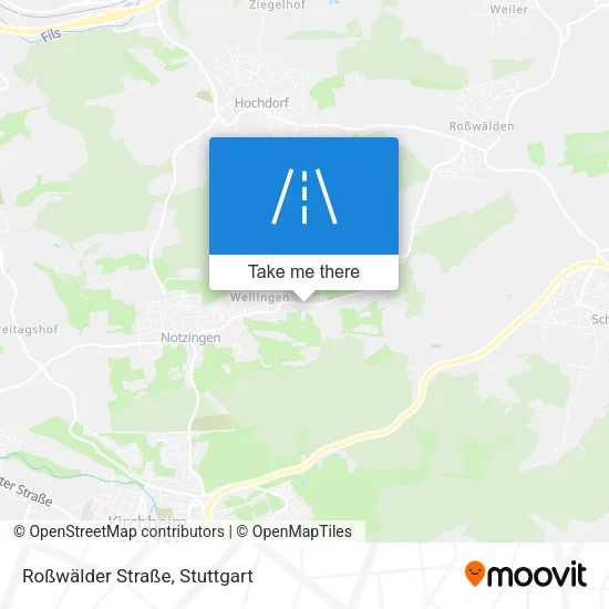 Карта Roßwälder Straße