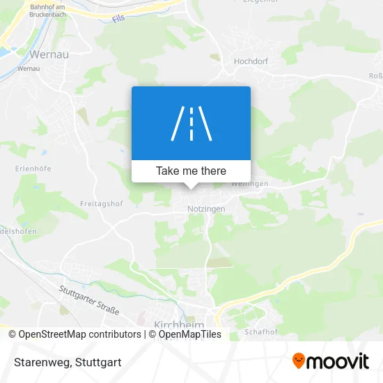 Карта Starenweg