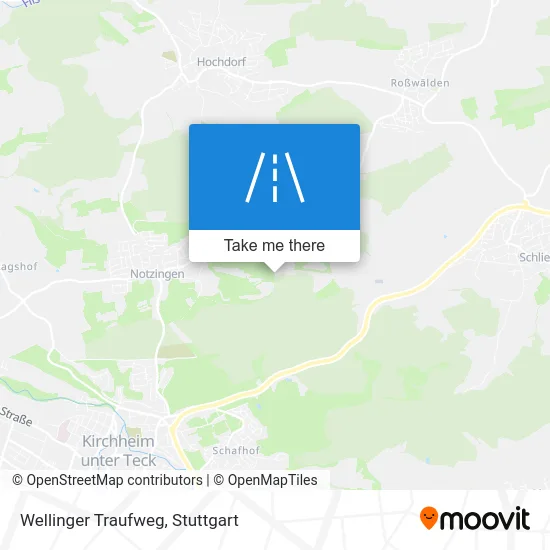 Карта Wellinger Traufweg