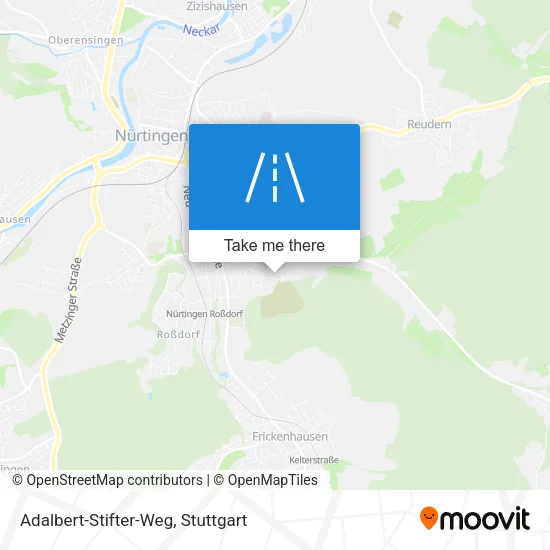 Adalbert-Stifter-Weg map