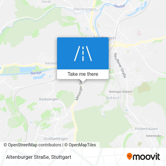 Altenburger Straße map
