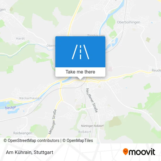 Карта Am Kührain