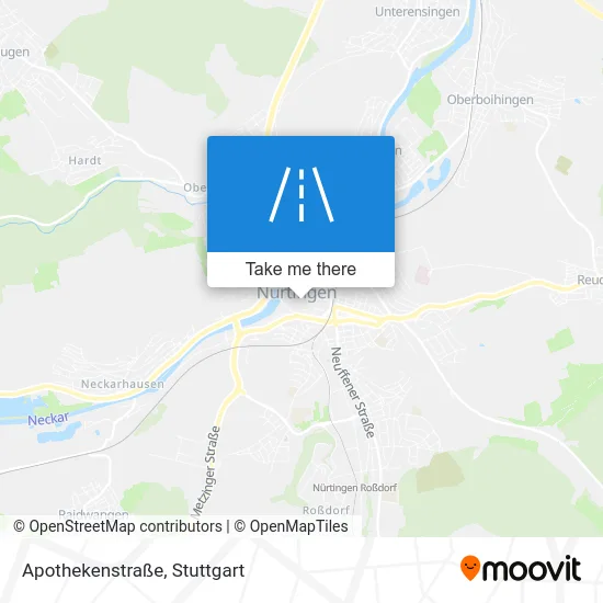 Карта Apothekenstraße