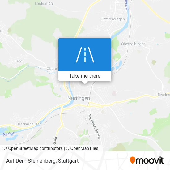 Карта Auf Dem Steinenberg