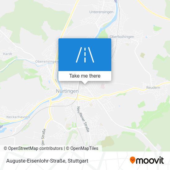 Auguste-Eisenlohr-Straße map