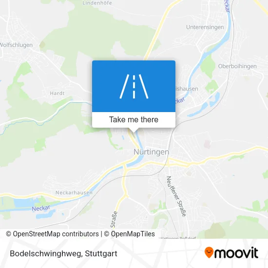 Карта Bodelschwinghweg