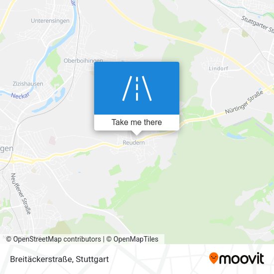 Breitäckerstraße map