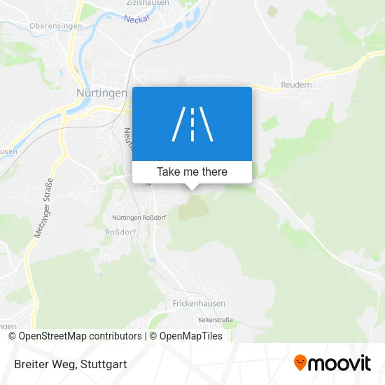 Карта Breiter Weg