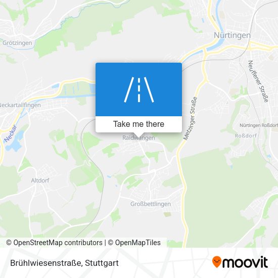 Brühlwiesenstraße map
