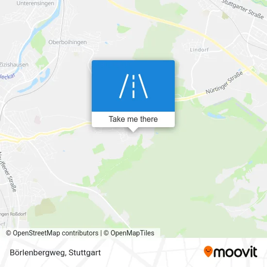 Карта Börlenbergweg