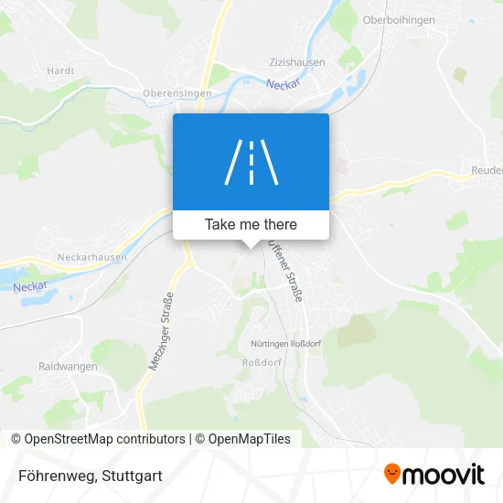 Карта Föhrenweg