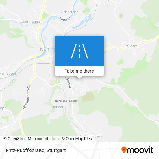 Fritz-Ruoff-Straße map
