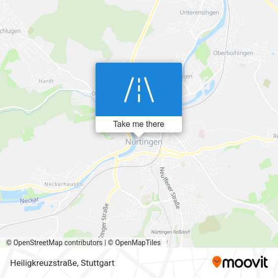 Heiligkreuzstraße map