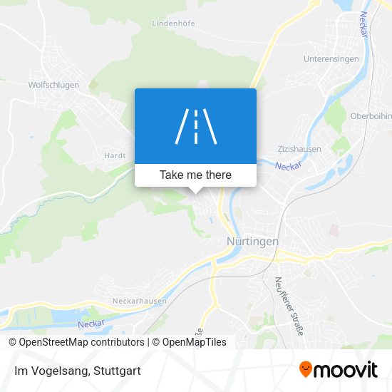 Im Vogelsang map