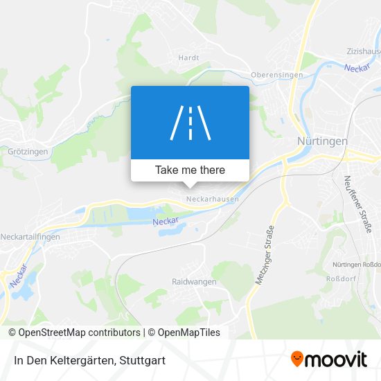 In Den Keltergärten map