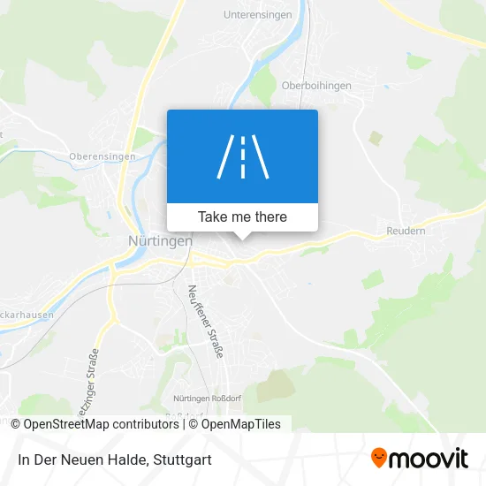 Карта In Der Neuen Halde