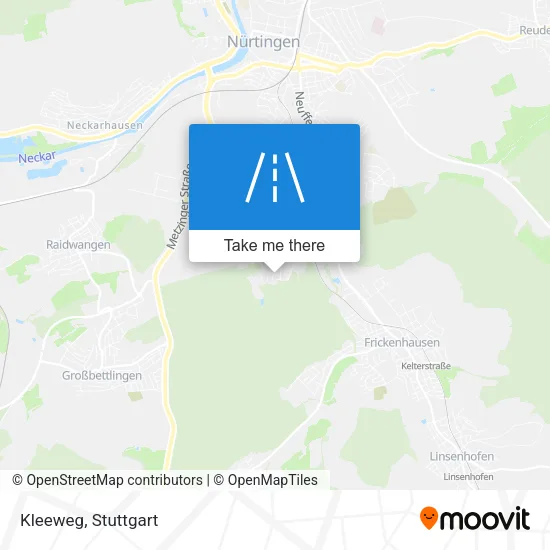 Карта Kleeweg