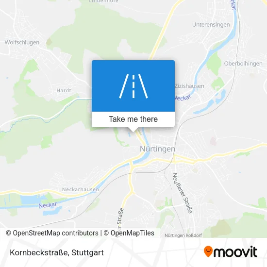 Kornbeckstraße map
