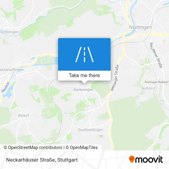 Карта Neckarhäuser Straße