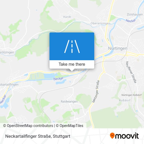 Neckartailfinger Straße map