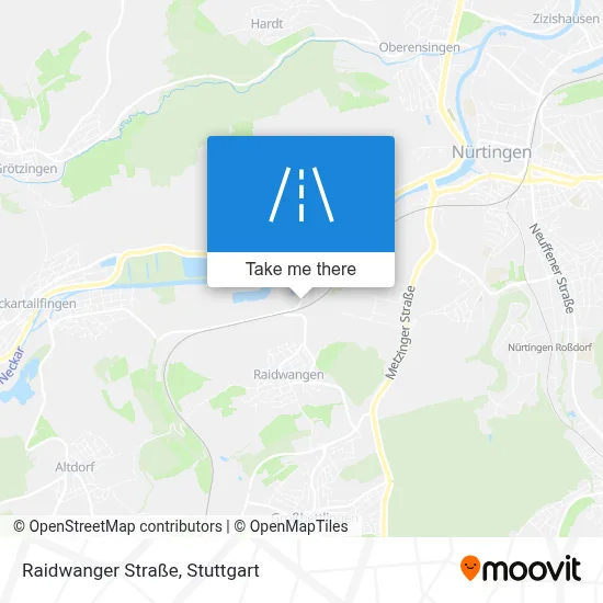 Raidwanger Straße map