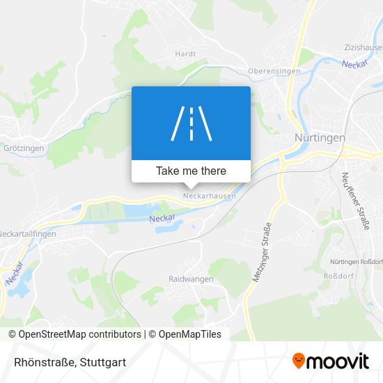 Rhönstraße map