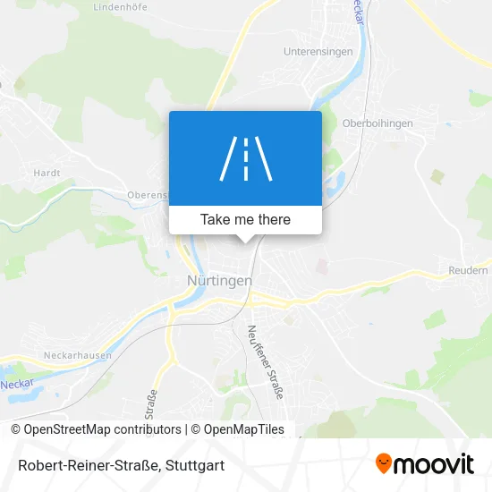 Карта Robert-Reiner-Straße