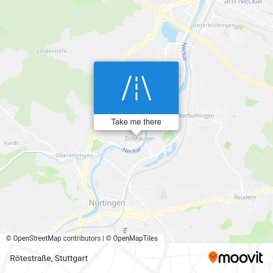 Карта Rötestraße