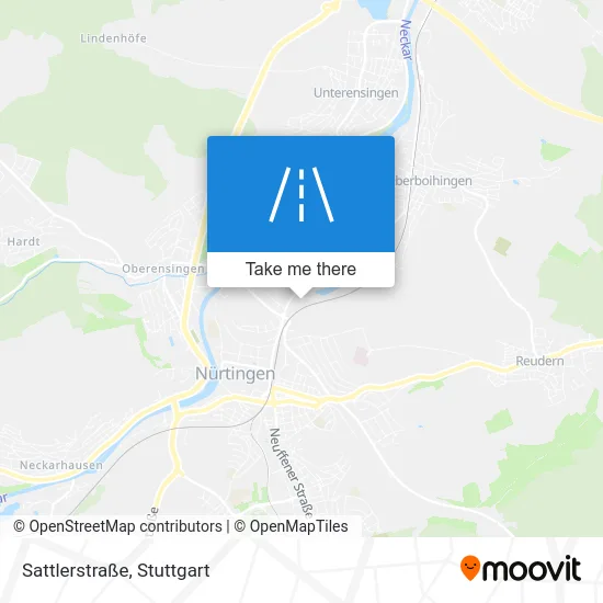 Карта Sattlerstraße