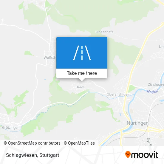 Карта Schlagwiesen