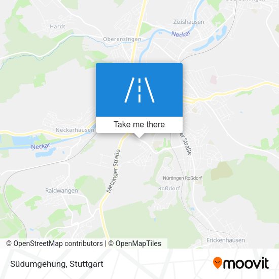 Südumgehung map
