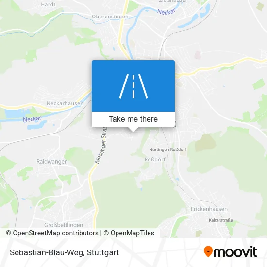 Карта Sebastian-Blau-Weg