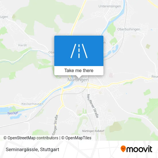 Карта Seminargässle