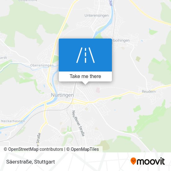 Säerstraße map