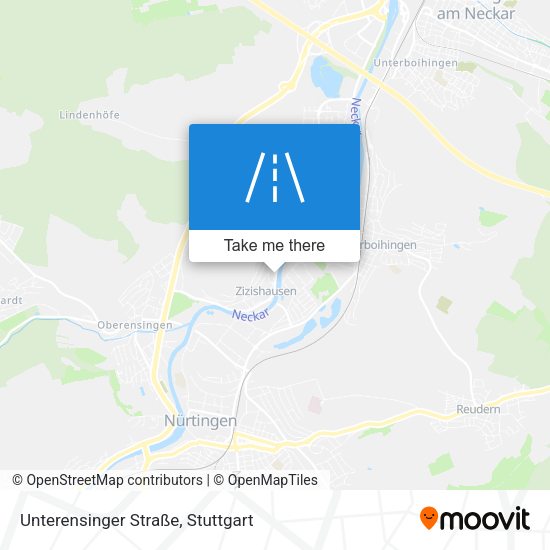 Unterensinger Straße map