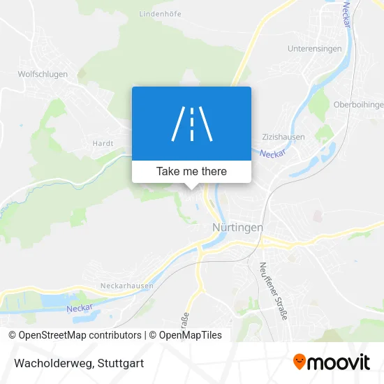 Карта Wacholderweg