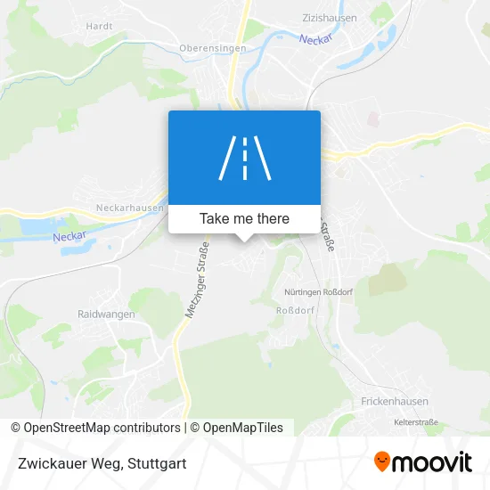 Карта Zwickauer Weg